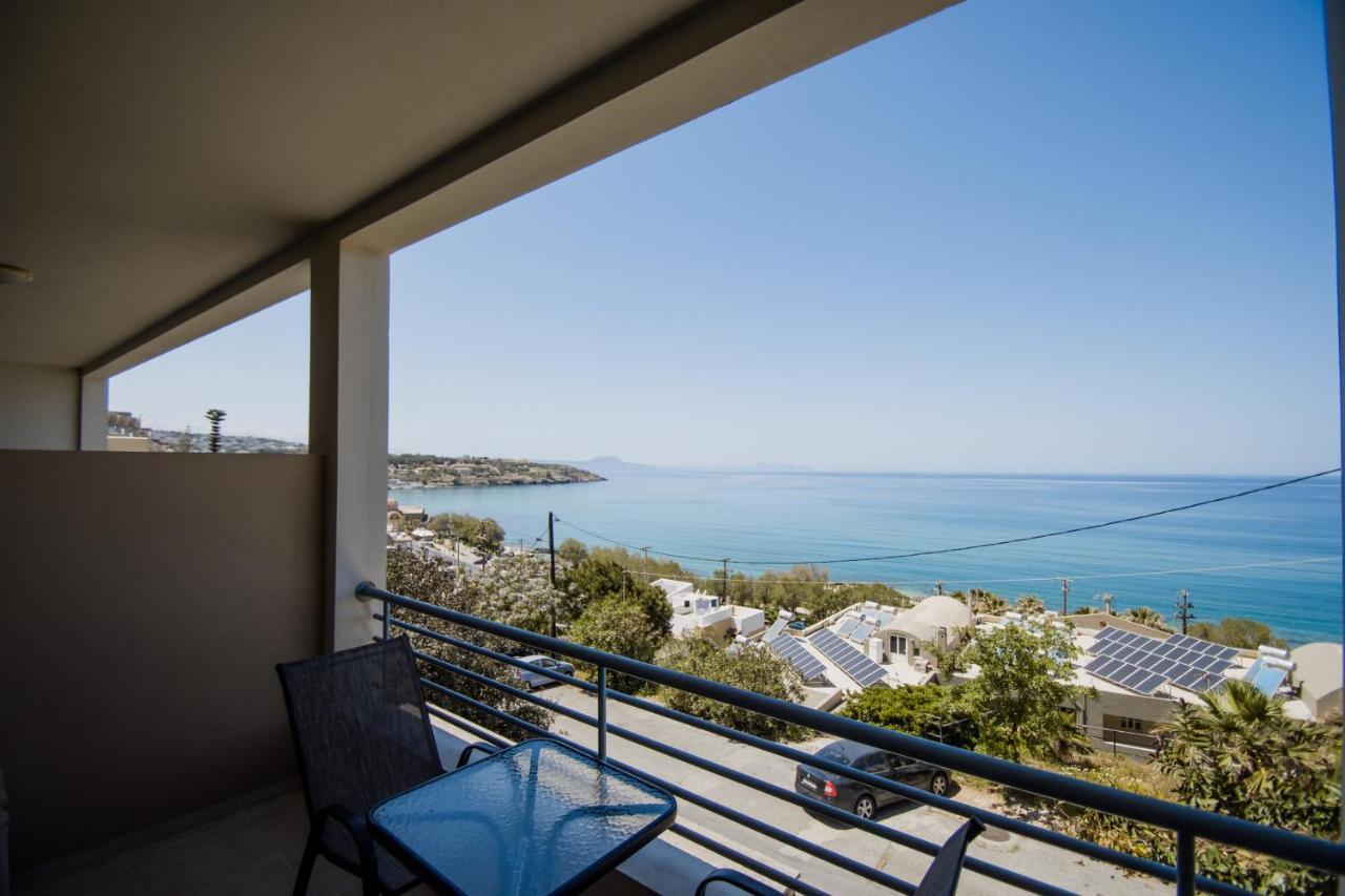 Pavlos Standard Studio With Sea View 레팀노 외부 사진