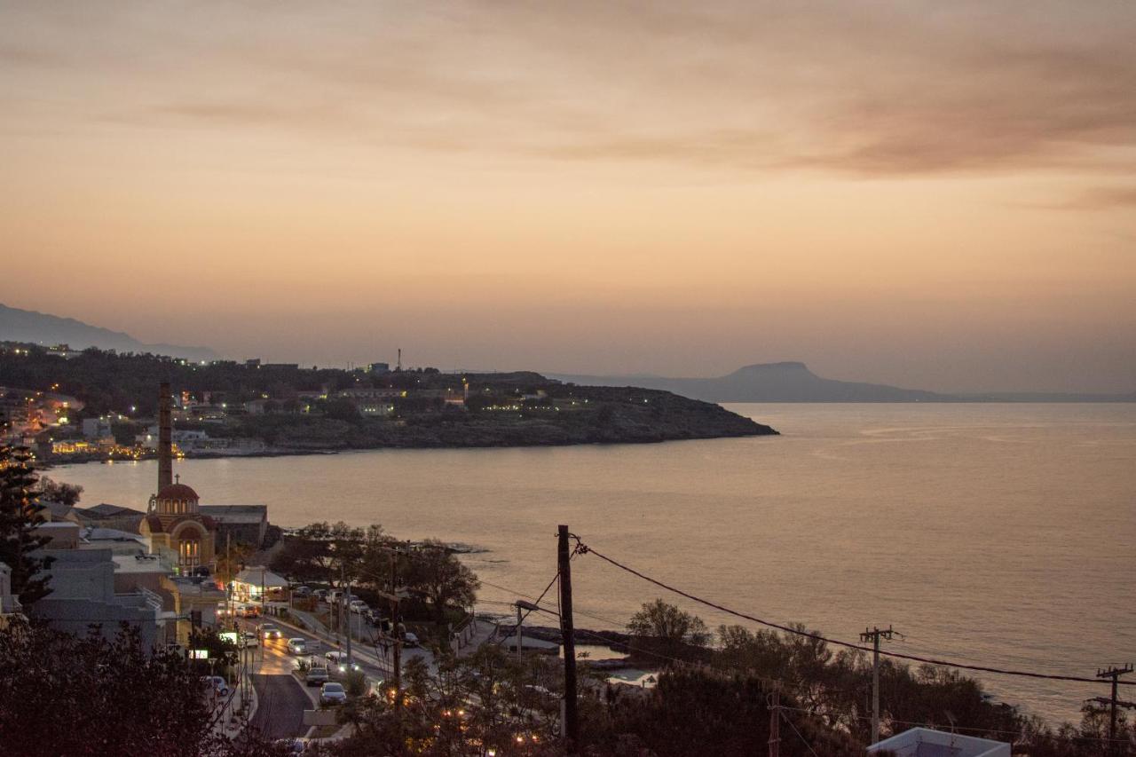 Pavlos Standard Studio With Sea View 레팀노 외부 사진